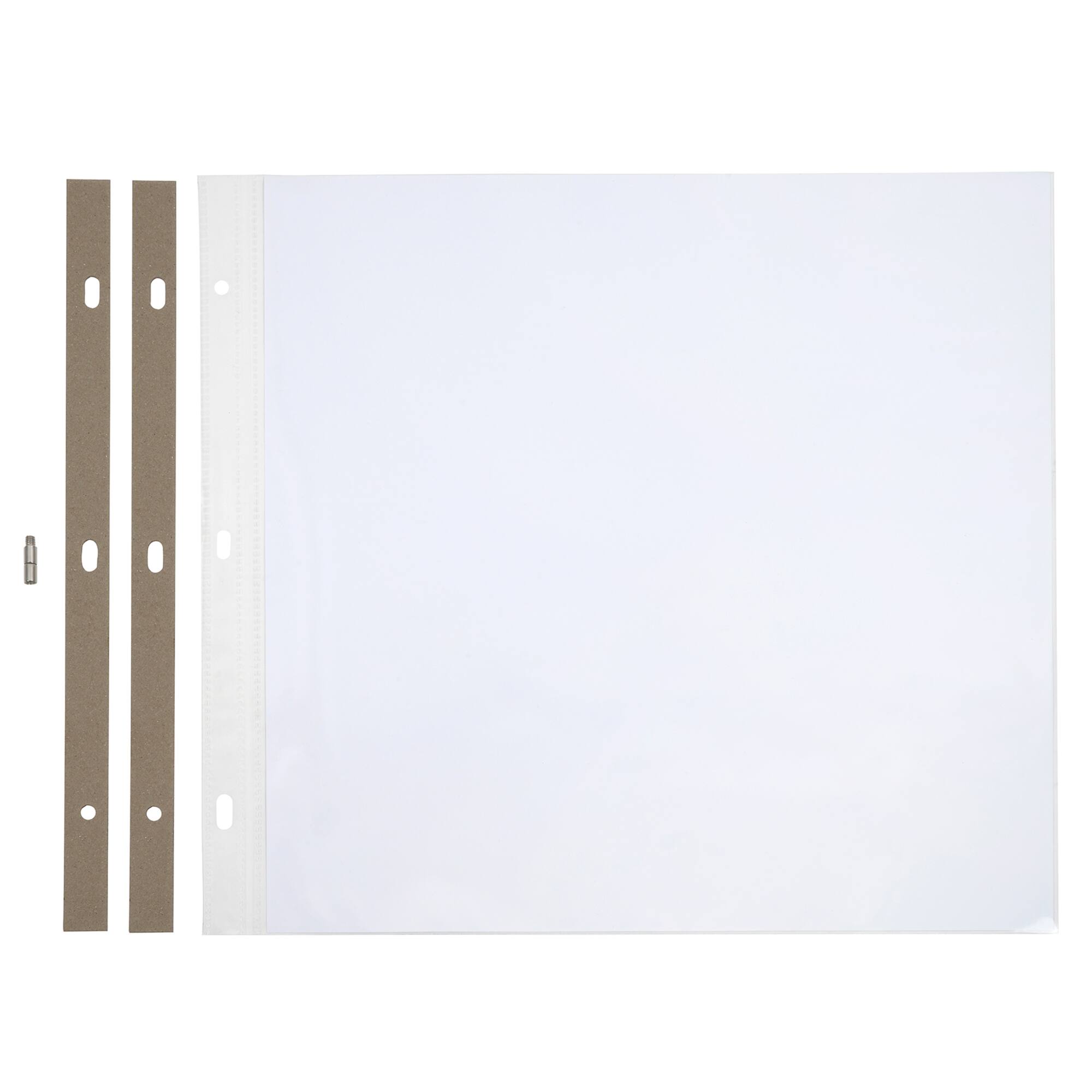 12" x 12" White Scrapbook Refill Pages by Recollections